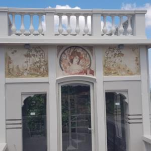 Villa Giannini, Fauglia (PI) (La pittura)