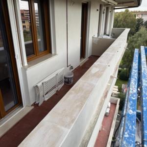 Manutenzione Facciata condominio via Malagoli Pisa (In corso d'opera)