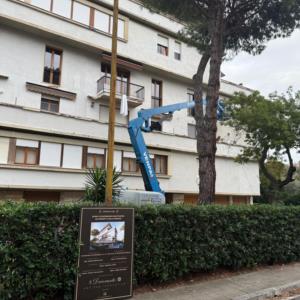 Manutenzione Facciata condominio via Malagoli Pisa (In corso d'opera)