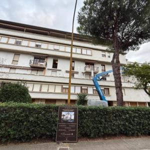 Manutenzione Facciata condominio via Malagoli Pisa (In corso d'opera)