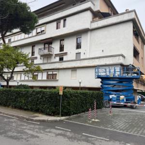 Manutenzione Facciata condominio via Malagoli Pisa (In corso d'opera)