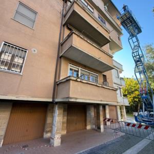 Manutenzione Facciata condominio via Malagoli Pisa (In corso d'opera)