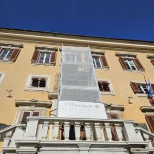 Restauro stemma Palazzo del Municipio, Livorno (I beni tutelati)