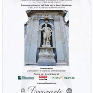 Restauro Monumento dedicato a Pietro Leopoldo I,Li