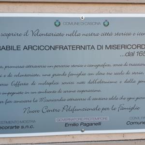 Allestimento mostra, Misericordia di Cascina, PI