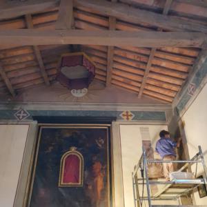 Restauro Chiesa della Compagnia, Chianni, Pisa (In