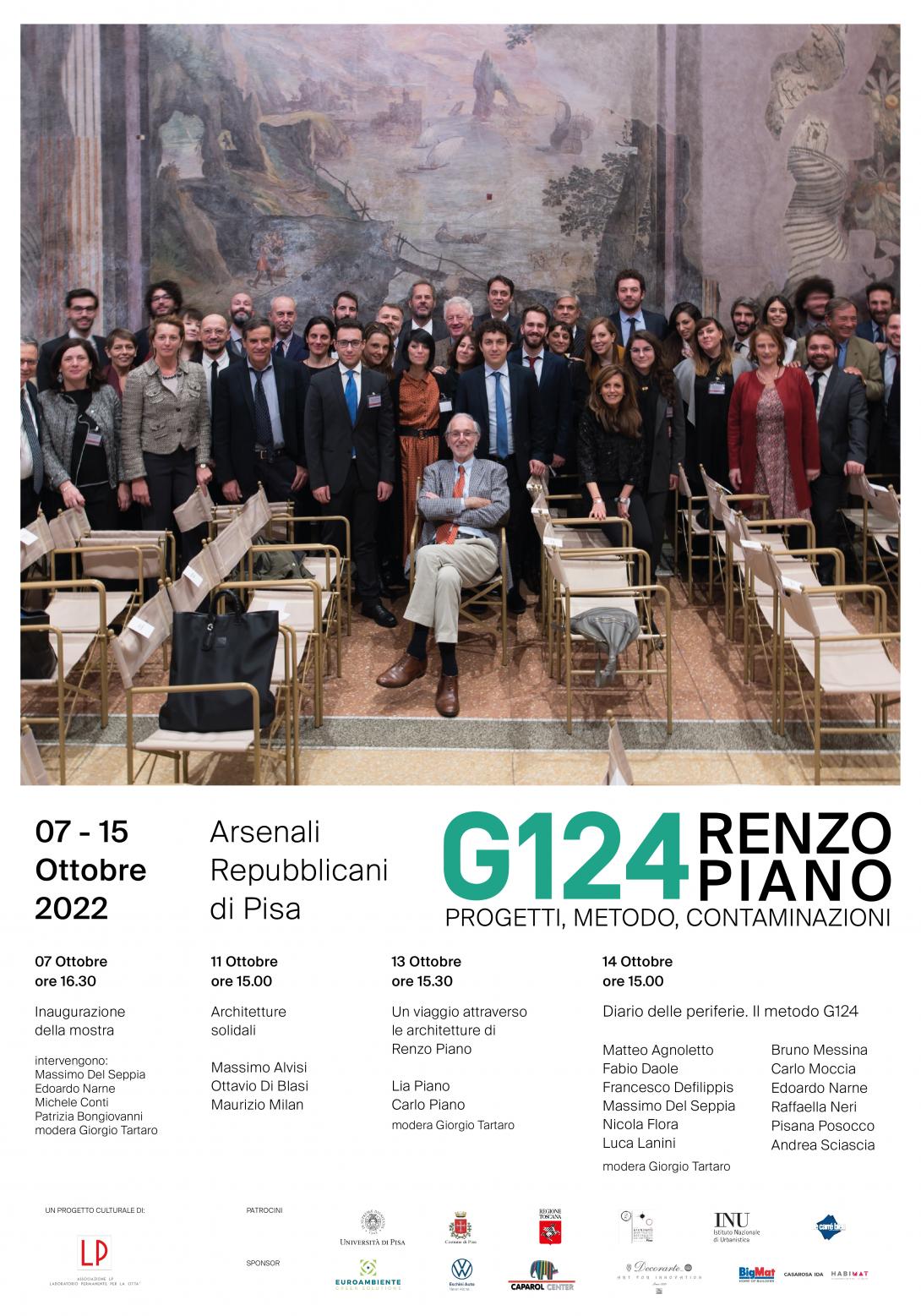 Sponsor ufficiale dell'evento G124 RENZO PIANO